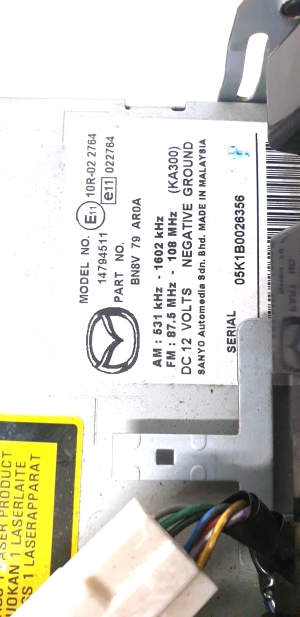 Mazda 3 (2003–2009) Audio, Video, Navigation 10R022764 - 4