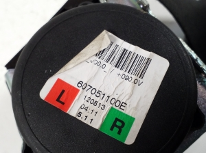 BMW 1 SERIES E82 (2007–2013) Tagumine turvavöö 9139832 - 3