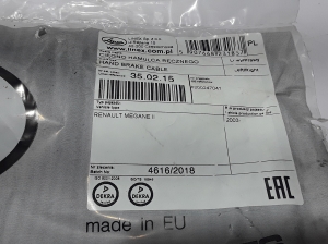 RENAULT Megane II (2002–2009) Handbremsseil 8200247041 - 3