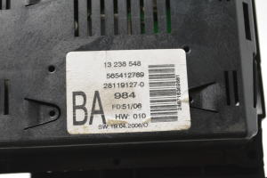 Opel Zafira B (2005–2014) Ekrāns 13238548 - 4