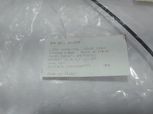 RENAULT Clio II (1998–2005) Parking brake cable 8200087979 - 3