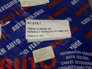 RENAULT Kangoo (1997–2009) Handbremsseil 7700311701 - 3