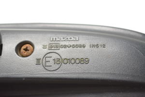 Mazda Premacy (1999–2005) Sānu spogulis un tā detaļas E13010089 - 4