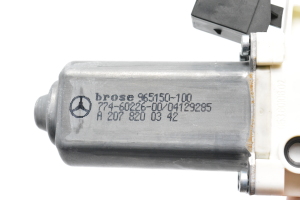 Mercedes Benz E-Class W207 (2009–2017) Front door window regulator motor A2078200342 - 4