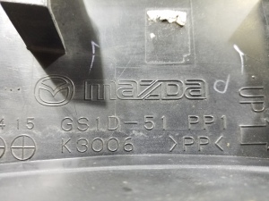 Mazda 6 (2007–2012) Front fender molding GS1D51PP1 - 2