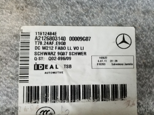 Mercedes Benz E-Class W212 (2009–2015) Interior carpet - 5