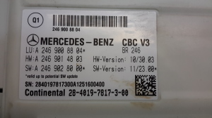 Mercedes Benz B-Class 246 (2011–2017) Comfort control module A2469008804 - 3