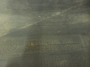 BMW 3 SERIES E46 (1998–2007) Karbi välimine ilupaneel 8209756 - 3