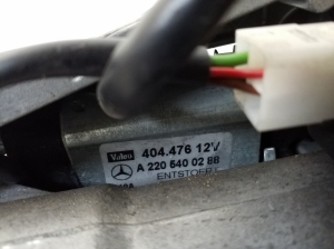 Mercedes Benz C-Class 203 (2000–2007) Roolisammas ja selle osad - 2