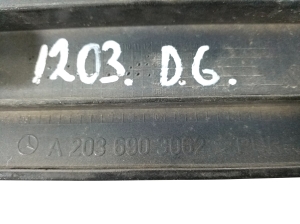 Mercedes Benz C-Class 203 (2000–2007) Tagumise küljeukse liist A2036903062 - 3