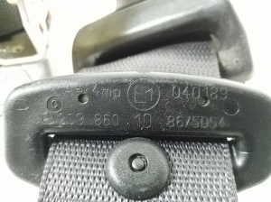 Mercedes Benz C-Class 203 (2000–2007) Sicherheitsgurt vorne A2038601086 - 2