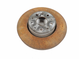   Front brake disc  -  