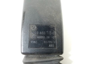 Mercedes Benz CLC-Class 203 (2001–2007) Sicherheitsgurtschloss hinten A2038601869 - 2