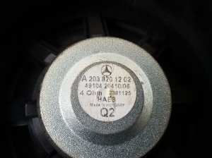 Mercedes Benz CLC-Class 203 (2001–2007) Lautsprecher Tür vorne A2038201202 - 4