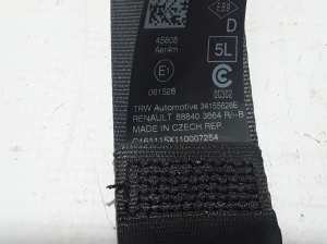 RENAULT Twingo III (2014–2026) Sicherheitsgurt hinten 888403864R - 2