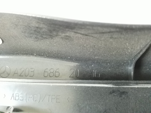 Mercedes Benz CLC-Class 203 (2001–2007) Sisemine läveliist A2036862036 - 3