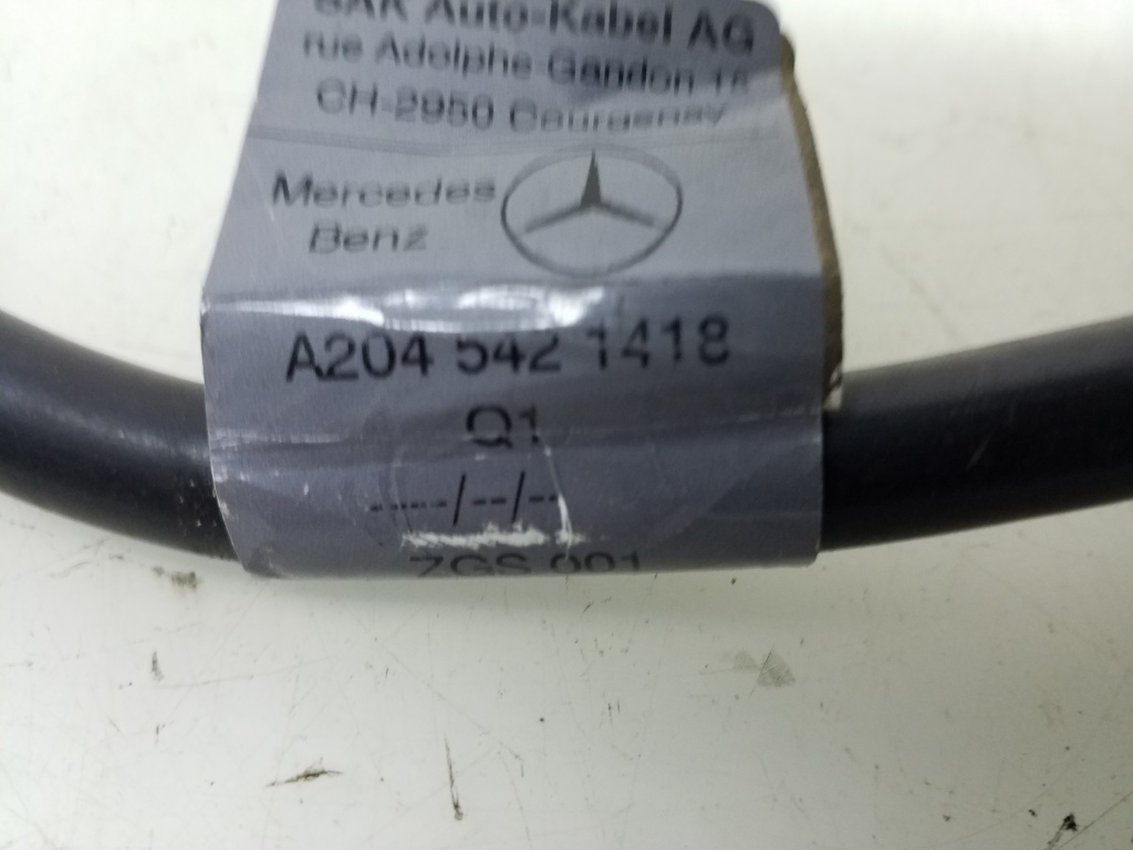 MERCEDES-BENZ E-Class W212/S212/C207/A207 (2009-2016) Akumulātora mīnusa vads A2045421418 20978840