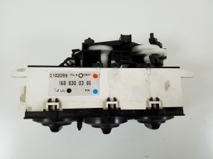 Mercedes Benz A-Class 168 (1997–2004) Heater control panel A1688300385 - 3