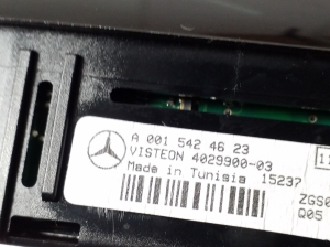 Mercedes Benz E-Class W207 (2009–2017) Parkošanās sistēmas displejs A0015424623 - 3