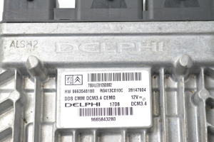 Peugeot 407 (2004–2010) Engine control unit 9663548180 - 2