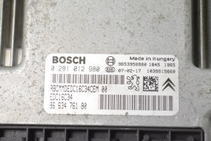 Citroen C4 Picasso (2007–2013) Engine control unit 9663476180 - 4