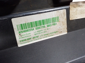 Mercedes Benz GLK-Class 204 (2008–2015) Schwellerverkleidung außen A2046982254 - 4