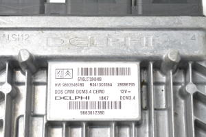 Peugeot 407 (2004–2010) Mootori juhtplokk 9663548180 - 3