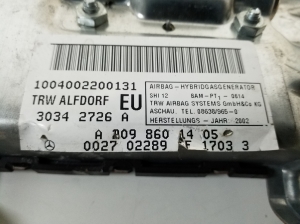   Airbag für vordere Türen  - A2098601405 