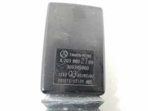 Mercedes Benz CLK-Class 209 (2002–2009) Sicherheitsgurtschloss hinten A2038602769 - 3