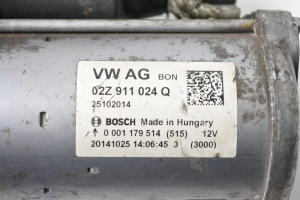 AUDI A3 8V (2012–2020) Starter 02Z911024Q - 4