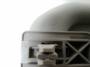 Mercedes Benz CLK-Class 209 (2002–2009) Dachinnengriff A2038100551 - 3