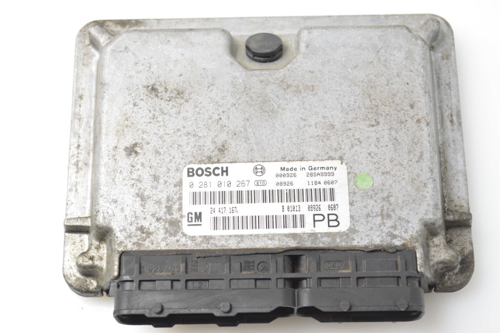 OPEL Astra G (1998-2009) Motora vadības bloks 24417167 27483702
