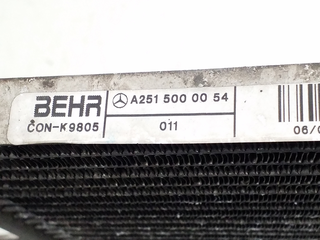 MERCEDES-BENZ M-Class W164 (2005-2011) Oro kondicionieriaus radiatorius A2515000054 21930173