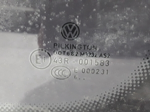 Volkswagen Caddy III (2004–2015) Seitenscheibe hinten (Karosserie) 2K0845331L - 2