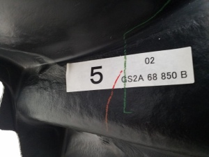 Mazda 6 (2007–2012) Trunk side trim panel GS2A68850 - 3
