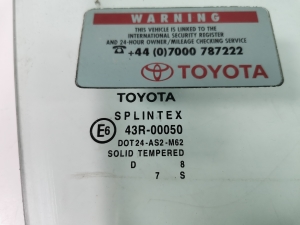TOYOTA Avensis T22 (1997–2003) Esiukse klaas 68101-05020 - 2