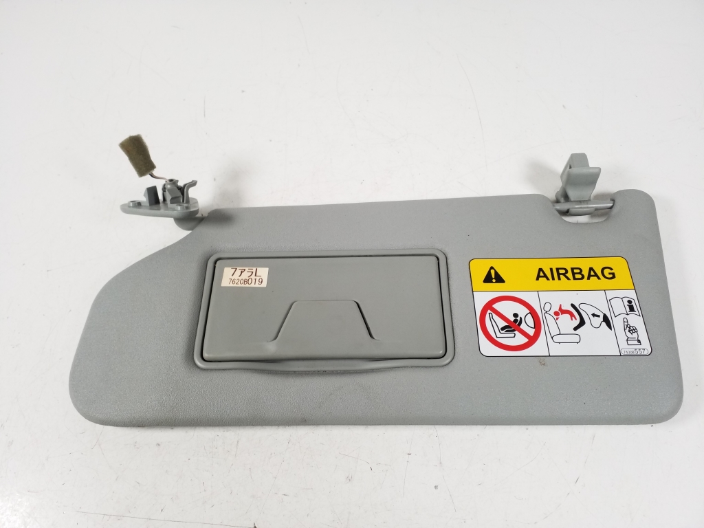 MITSUBISHI ASX 1 generation (2010-2020) Left Side Sun Visor 7620B019 21932298