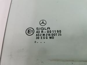 Mercedes Benz E-Class W210 (1995–2002) Türscheibe hinten A2107300618 - 2