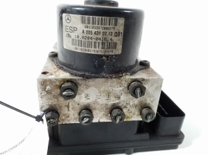 Mercedes Benz CLK-Class 209 (2002–2009) ABS Steuergerät A0054310712 - 4