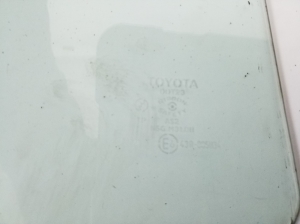 TOYOTA Yaris Verso (1999–2006) Aizmugurējo sānu durvju stikls 68130-52110 - 3