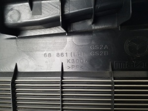 Mazda 6 (2007–2012) Trunk interior trim GS2A68861 - 2