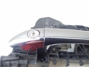 Mercedes Benz A-Class 169 (2004–2012) Front door external opening handle and its details - 2