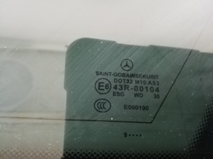Mercedes Benz E-Class W212 (2009–2015) Seitenscheibe hinten (Karosserie) - 3