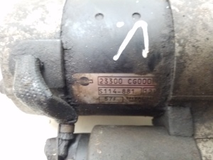 NISSAN 350 Z Z33 (2001–2009) Starter 23300CG000 - 2