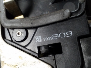 BMW 7 SERIJA E65 (2001–2008) Rear side door lock 7028909 - 4