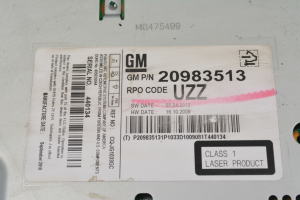 Opel Zafira B (2005–2014) Autoraadio 20983513 - 3