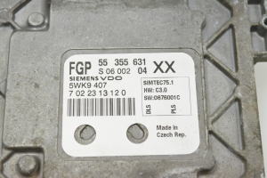 Opel Astra H (2004–2010) Motorsteuergerät 55355631 - 3