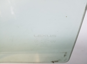 LEXUS ES IV (2001–2006) Aizmugurējo sānu durvju stikls - 3