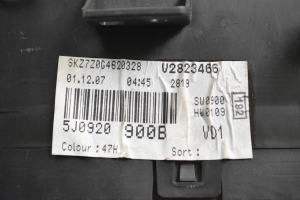 Skoda Fabia MK 2 (2007–2014) Instrument cluster 5J0920900B - 2