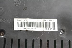 Skoda Fabia MK 2 (2007–2014) Instrument cluster 5J0920900B - 3